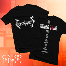 T-Shirt Corona World Tour D