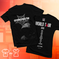 T-Shirt Corona World Tour E